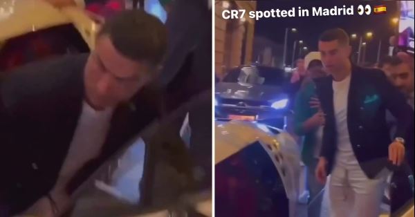 Роскошная жизнь: Криштиану приехал в Мадрид и поразил всех своим автомобилем за €9,500,000 – фанаты засняли его на улице